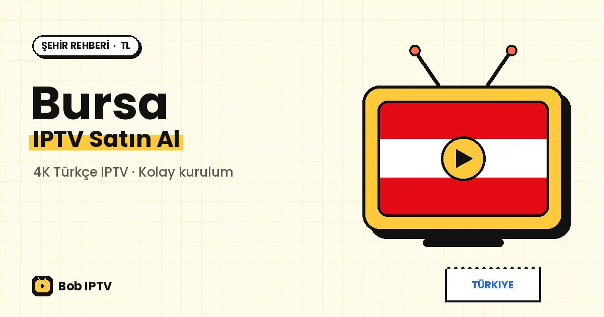 Bursa IPTV: Vardiya Bitince Ekran Sizi Beklesin