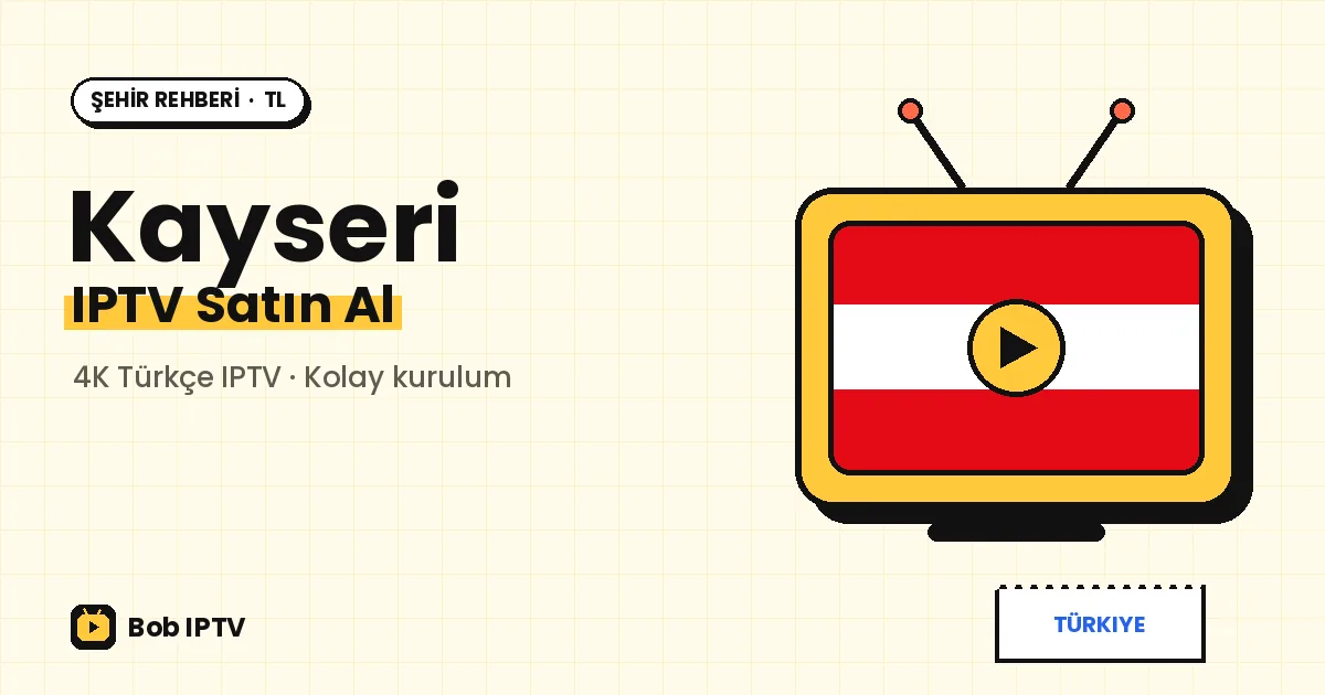 Kayseri IPTV: Erciyes Karlarla Örtülünce Sıcak Salonda Kesintisiz Akşamlar