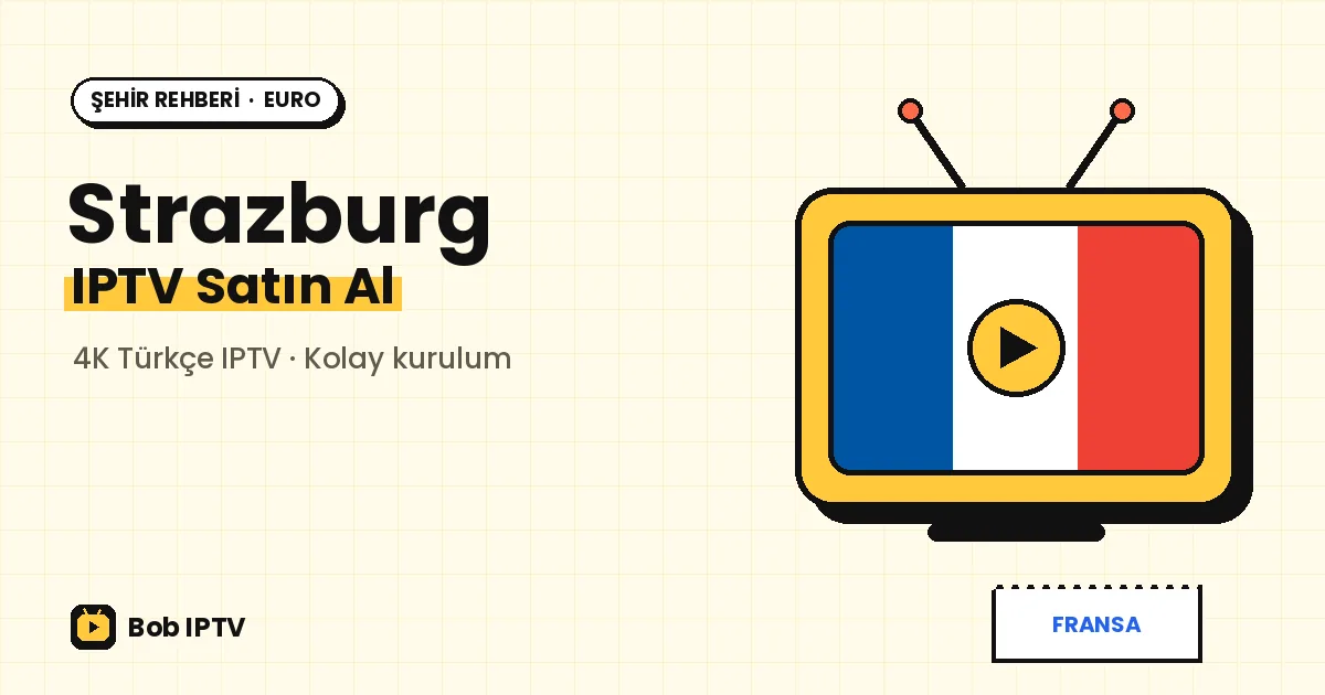 Strazburg IPTV: Ren Kıyısında, İki Ülke Arasında Türkçe Yayın